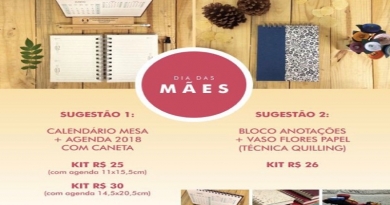 Oficina de Papel Artesanal da FAACG monta itens para Dia das Mães Oficina de Papel Artesanal da FAACG monta itens para Dia das Mães