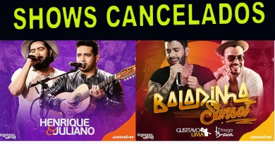 SHOWS DA ARENA BABEL SÃO CANCELADOS SHOWS DA ARENA BABEL SÃO CANCELADOS