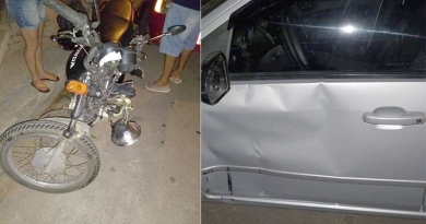 Jovem sofre acidente no Varjão Jovem sofre acidente no Varjão