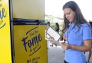 “Geladeiras Literárias” emprestam livros nos terminais de ônibus “Geladeiras Literárias” emprestam livros nos terminais de ônibus