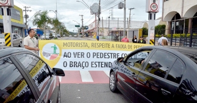 Várzea faz atividade da campanha Faixa Viva Várzea faz atividade da campanha Faixa Viva