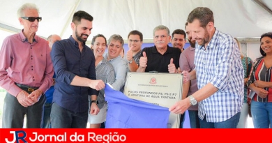 Obra permite captar 1 milhão de litros de água por dia em Cabreúva Obra permite captar 1 milhão de litros de água por dia em Cabreúva