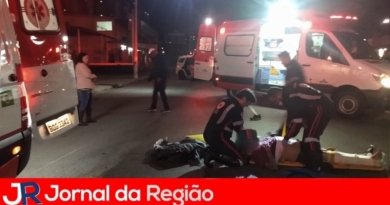 Atropelamento na Avenida dos Imigrantes Atropelamento na Avenida dos Imigrantes
